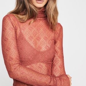 Free People Lace Top